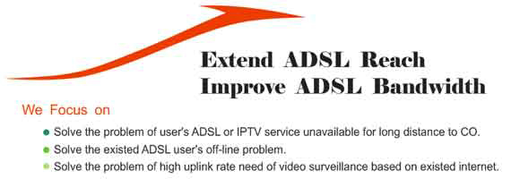 ADSL loop extenders increase reach and bandwidth